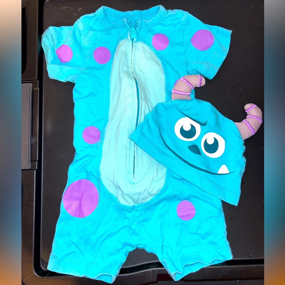 Disney Parks Monsters Inc. Sully Baby Outfit